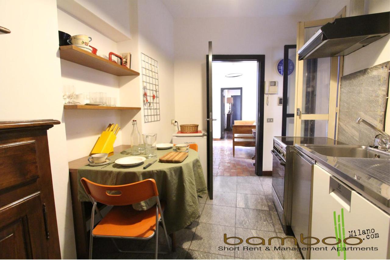 Ferienwohnung Bamboo Milano Brera Exterior foto