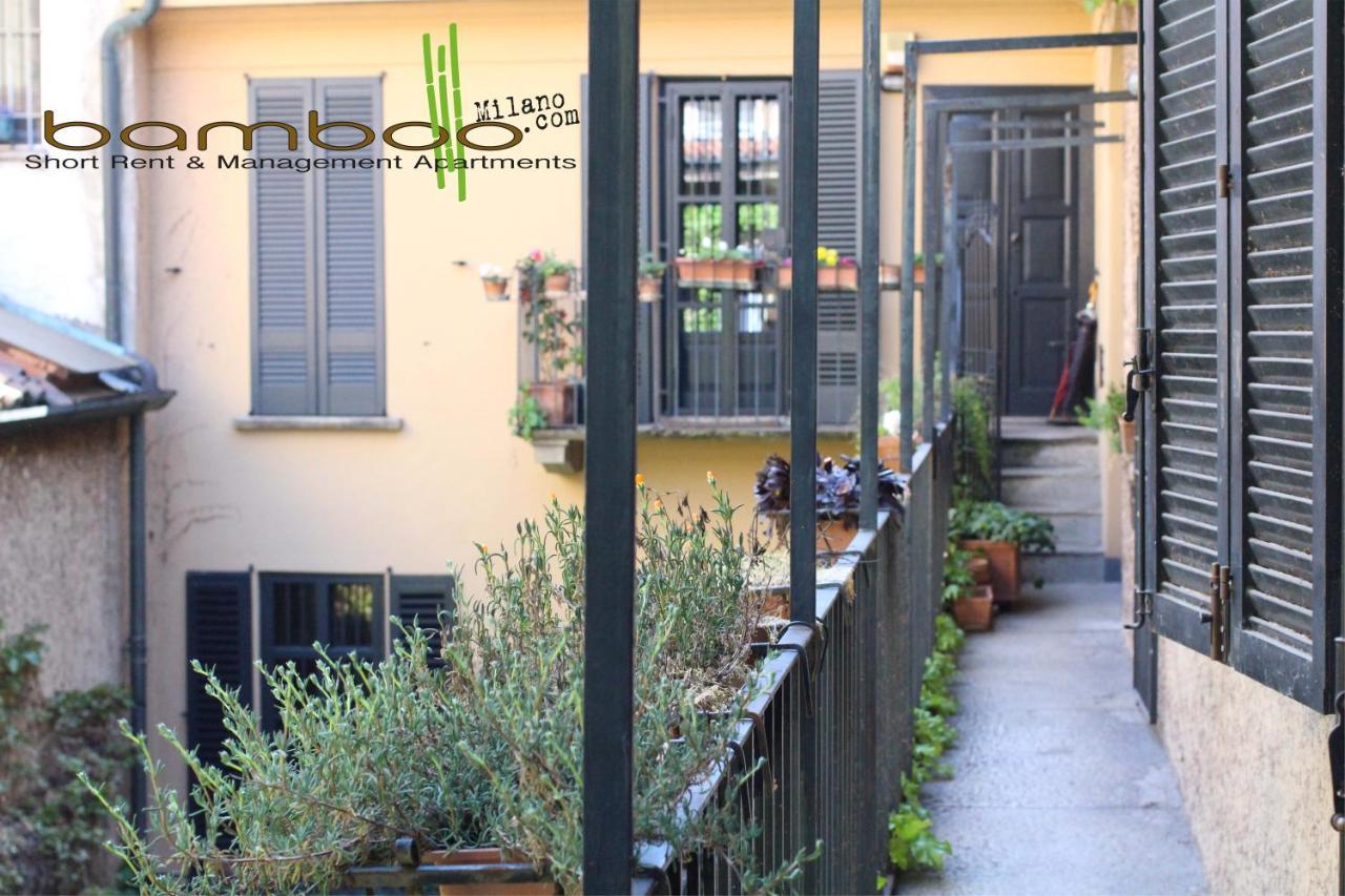 Ferienwohnung Bamboo Milano Brera Exterior foto