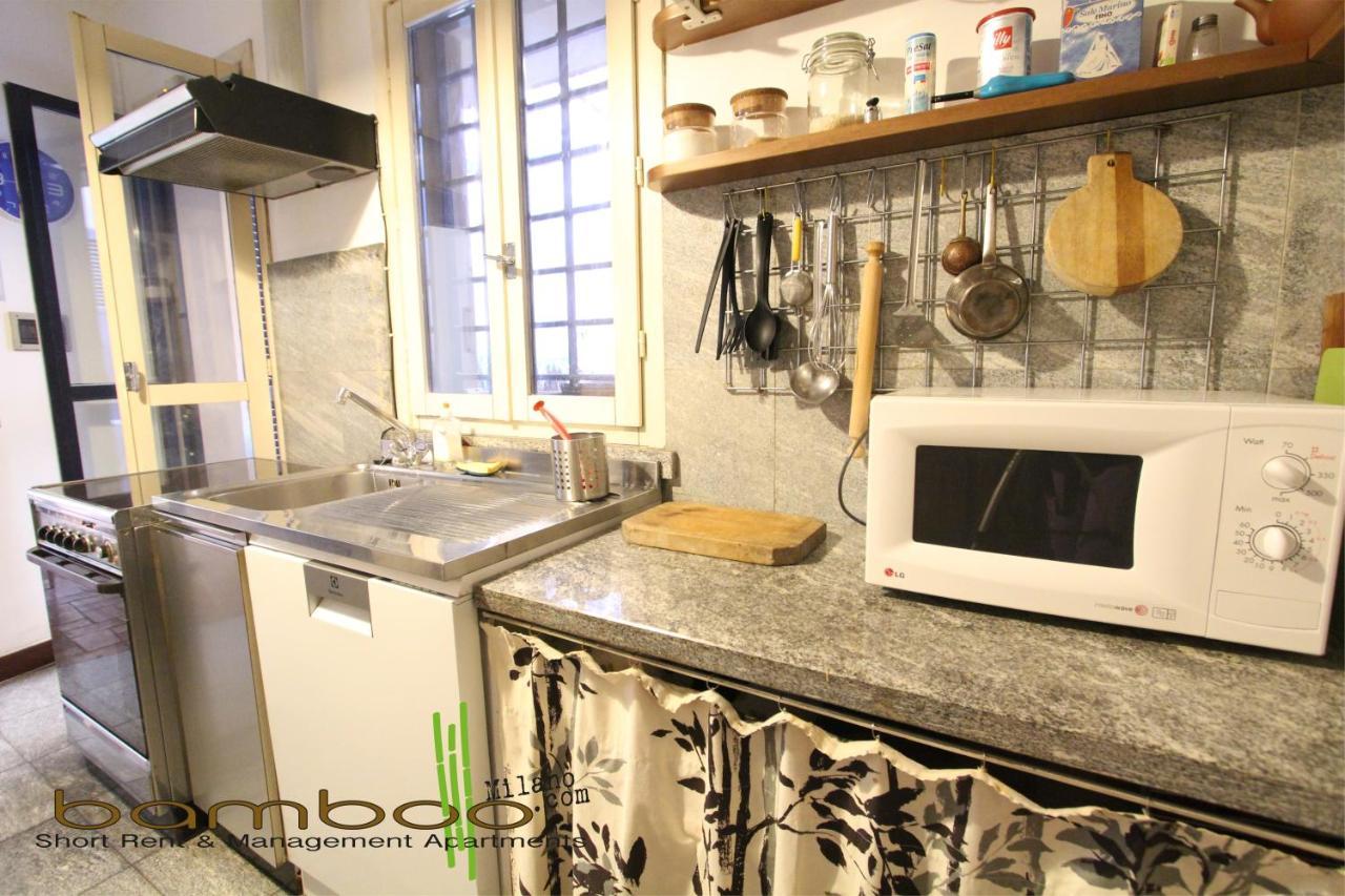 Ferienwohnung Bamboo Milano Brera Exterior foto