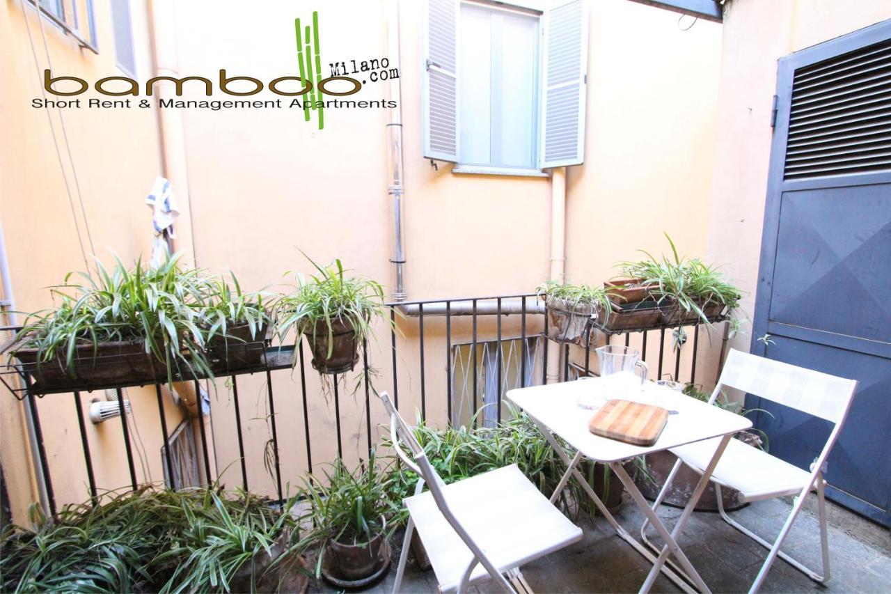 Ferienwohnung Bamboo Milano Brera Exterior foto
