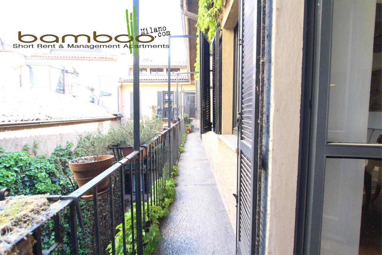 Ferienwohnung Bamboo Milano Brera Exterior foto