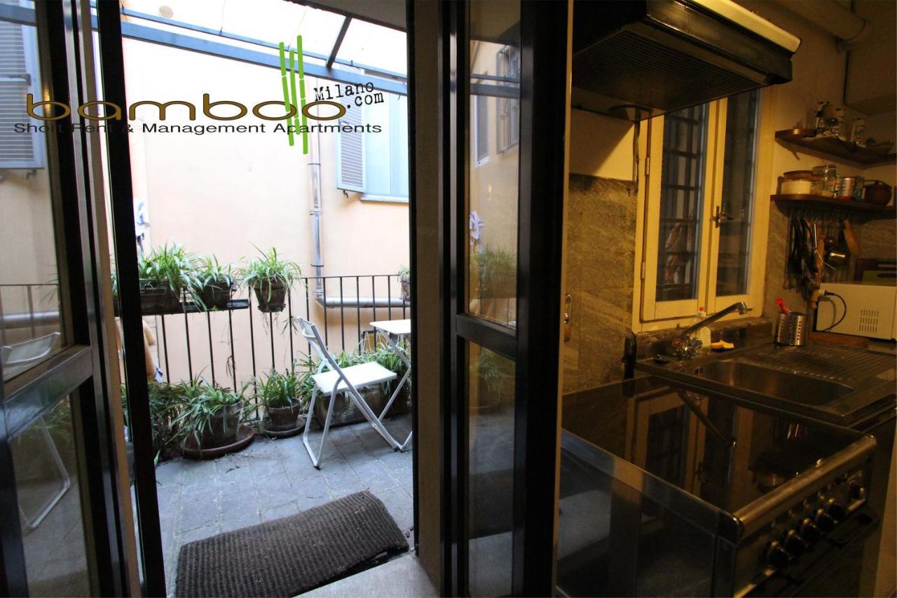 Ferienwohnung Bamboo Milano Brera Exterior foto
