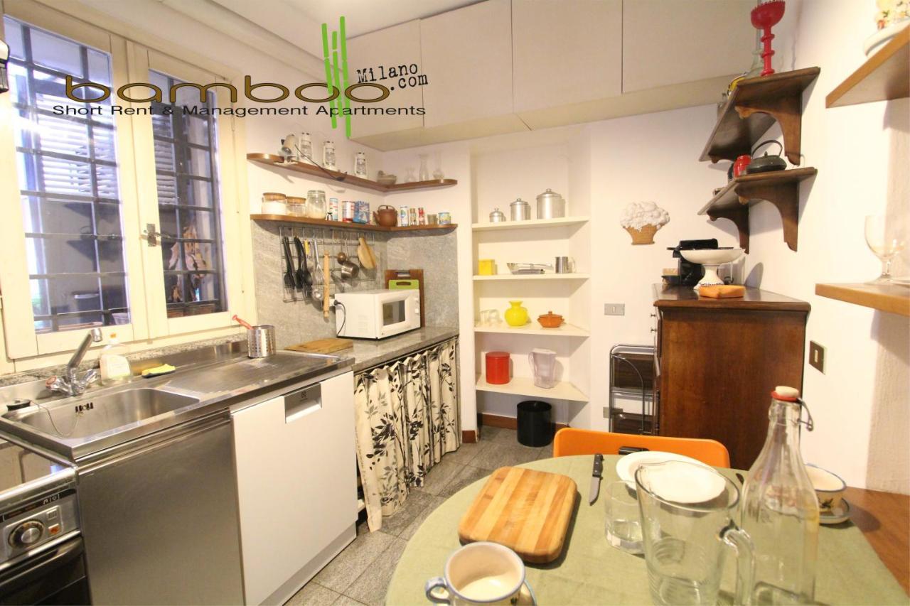 Ferienwohnung Bamboo Milano Brera Exterior foto